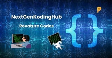 Revature Codes